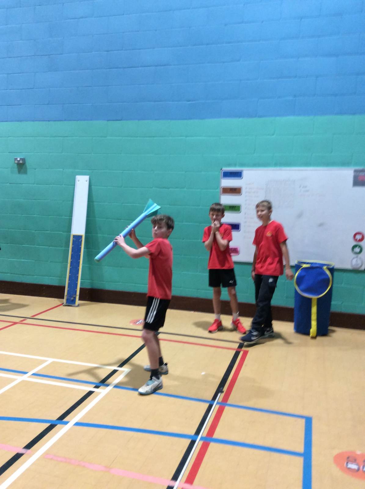 St James Primary School Indoor Athletics at Woolmer Hill